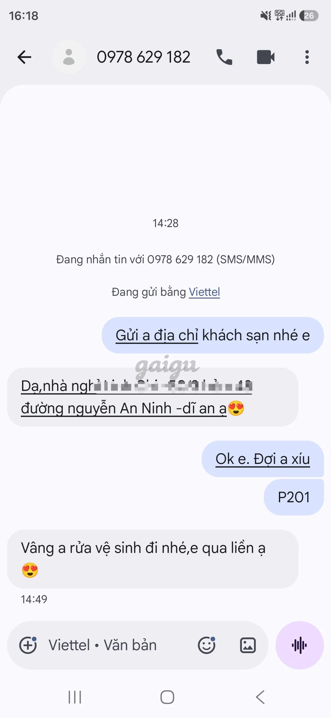 Ảnh đánh giá gái gọi