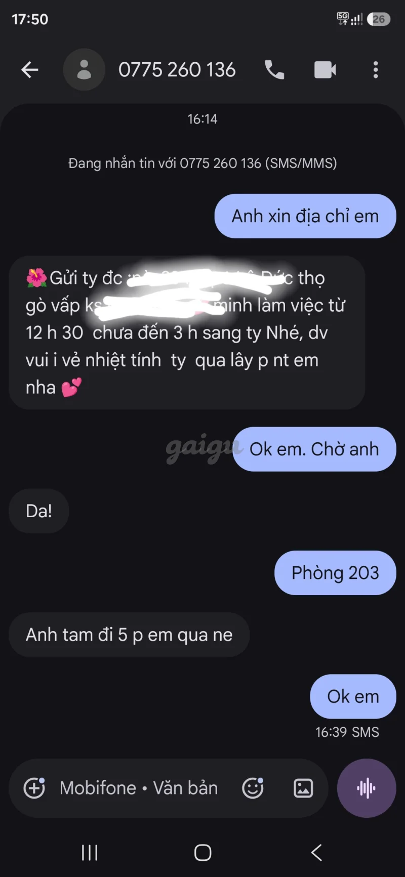 Ảnh đánh giá gái gọi