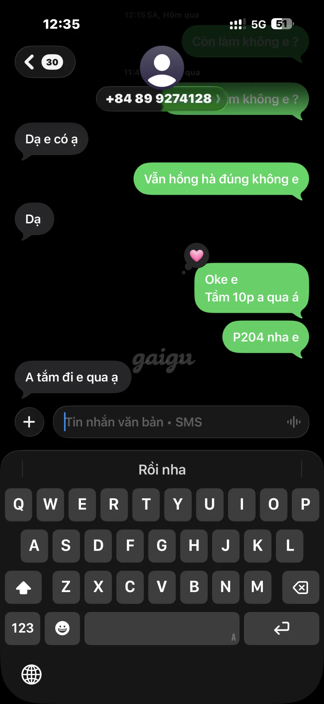 Ảnh đánh giá gái gọi