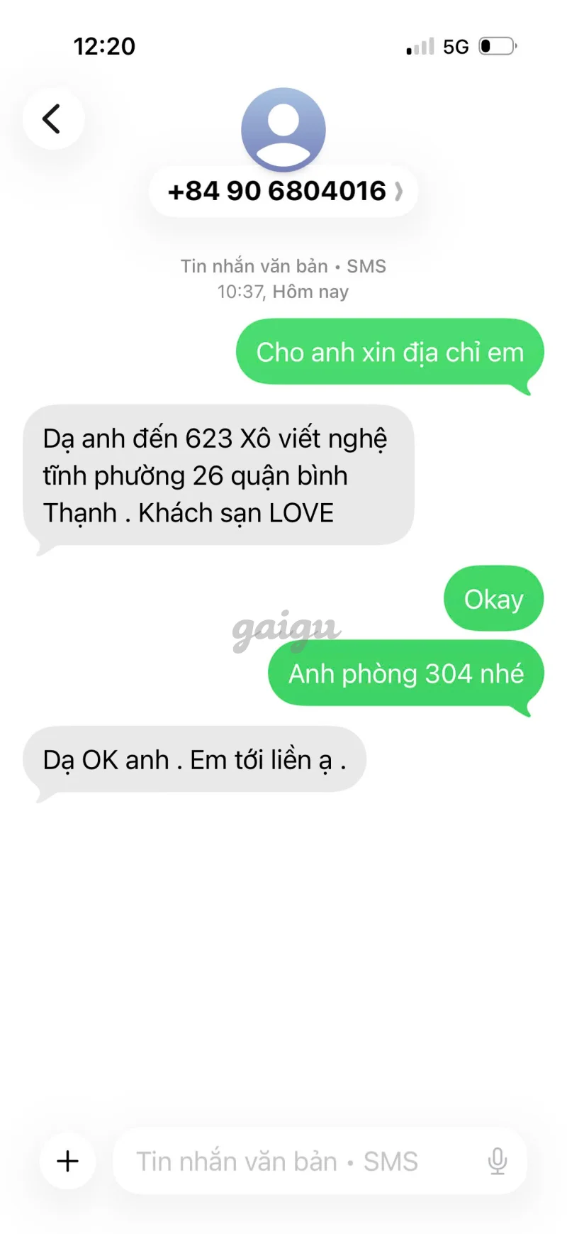 Ảnh đánh giá gái gọi