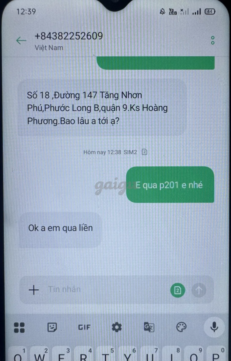 Ảnh đánh giá gái gọi
