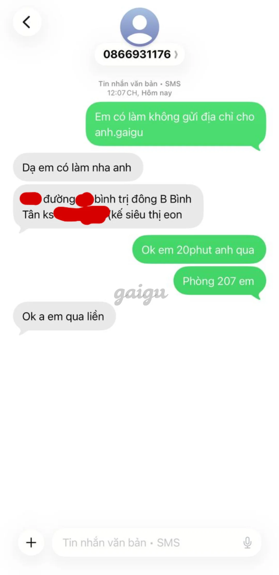 Ảnh đánh giá gái gọi
