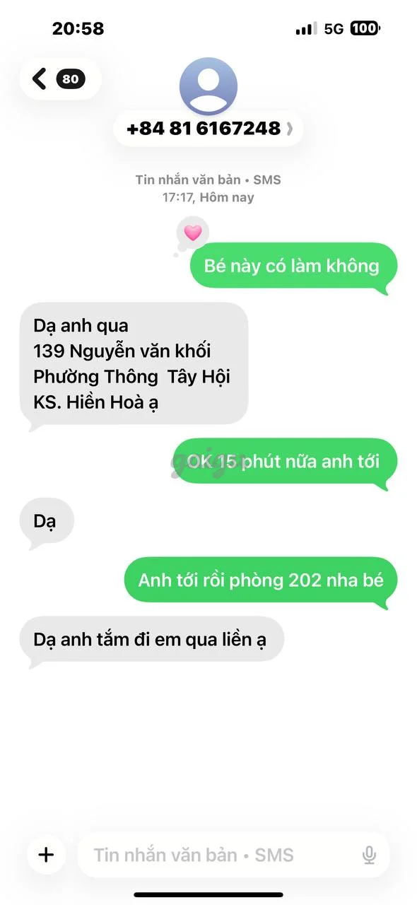 Ảnh đánh giá gái gọi