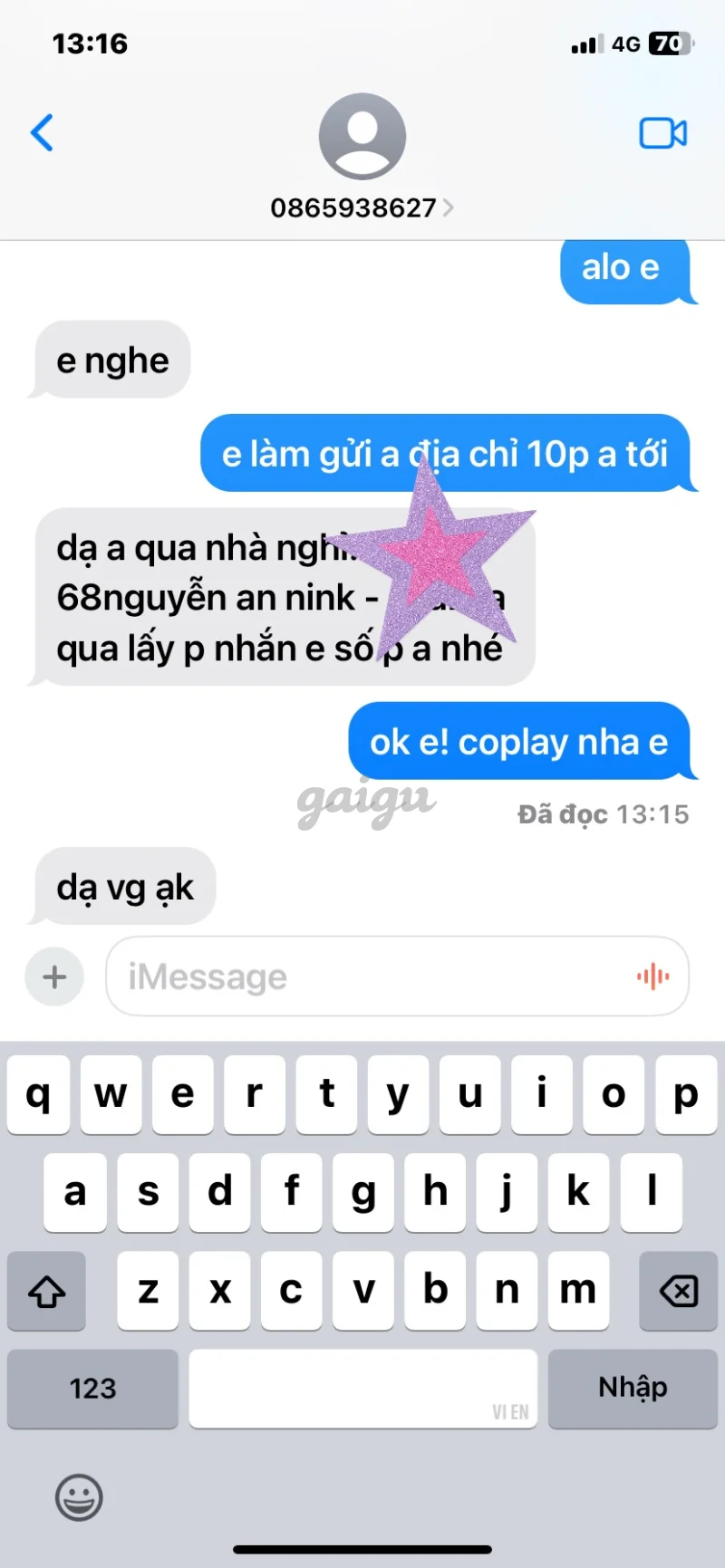 Ảnh đánh giá gái gọi