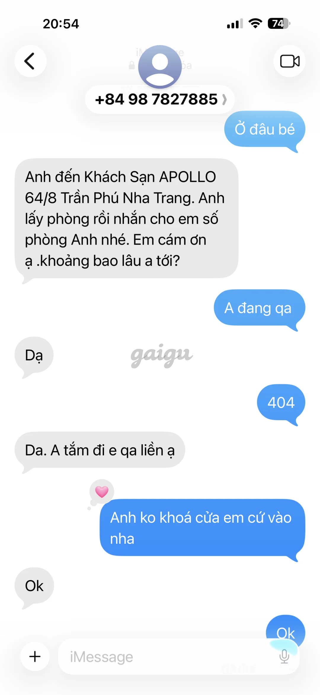 Ảnh đánh giá gái gọi