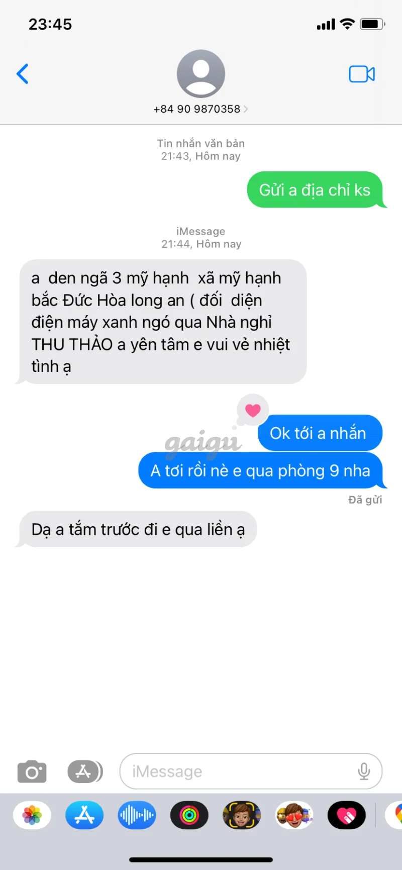 Ảnh đánh giá gái gọi