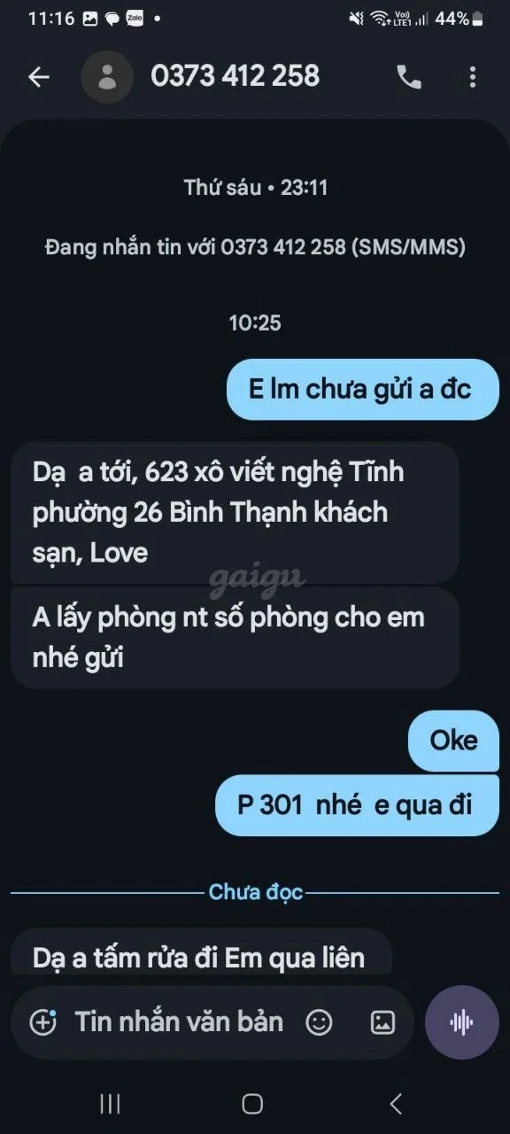 Ảnh đánh giá gái gọi