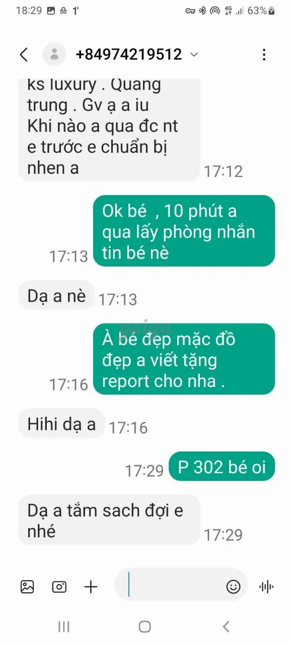Ảnh đánh giá gái gọi