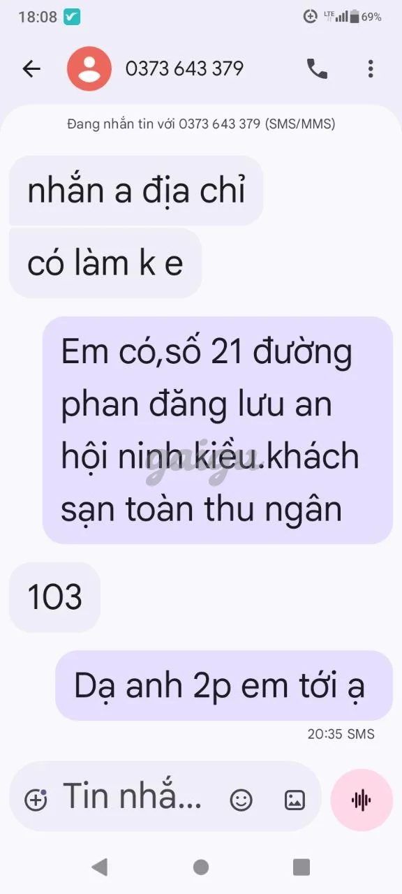 Ảnh đánh giá gái gọi