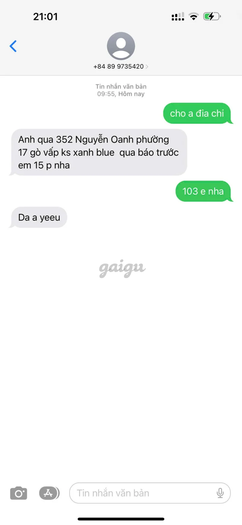 Ảnh đánh giá gái gọi