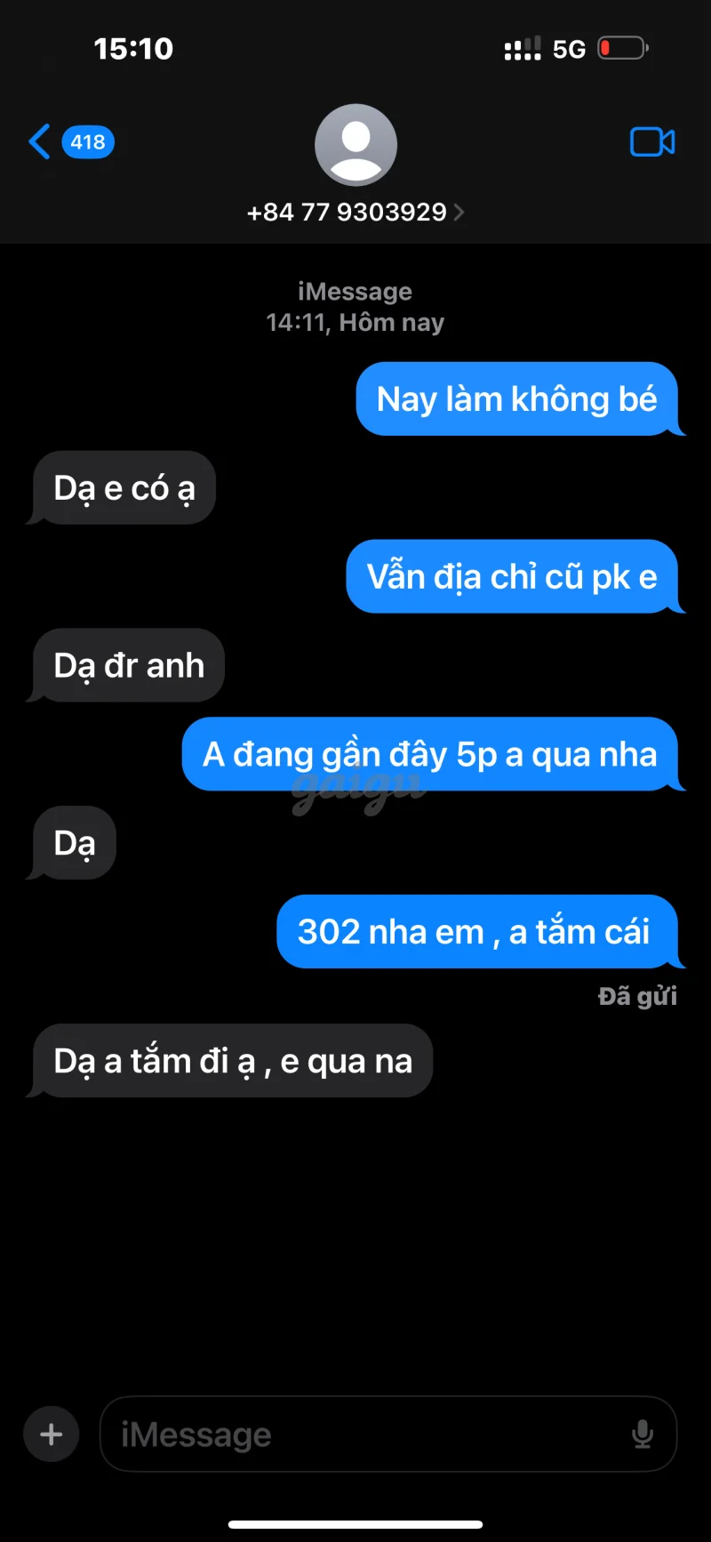 Ảnh đánh giá gái gọi