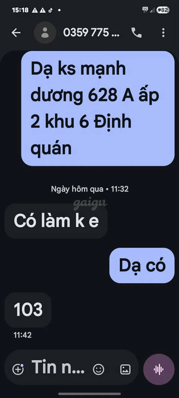 Ảnh đánh giá gái gọi