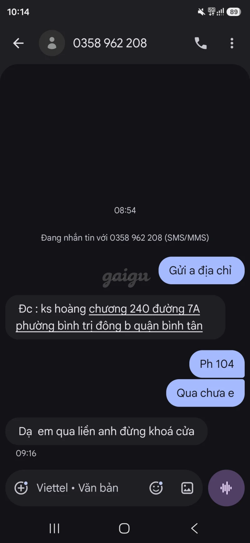 Ảnh đánh giá gái gọi