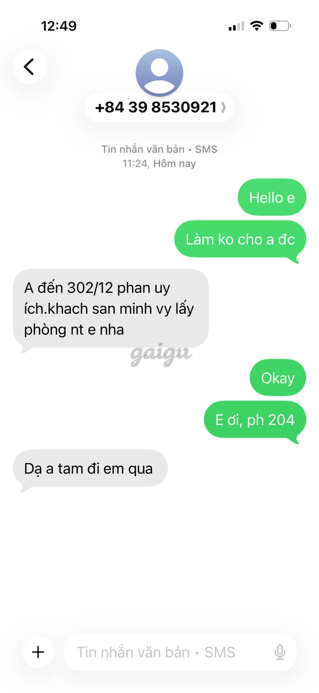Ảnh đánh giá gái gọi