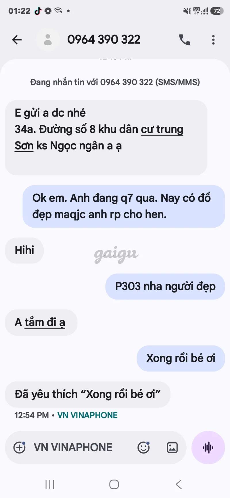 Ảnh đánh giá gái gọi