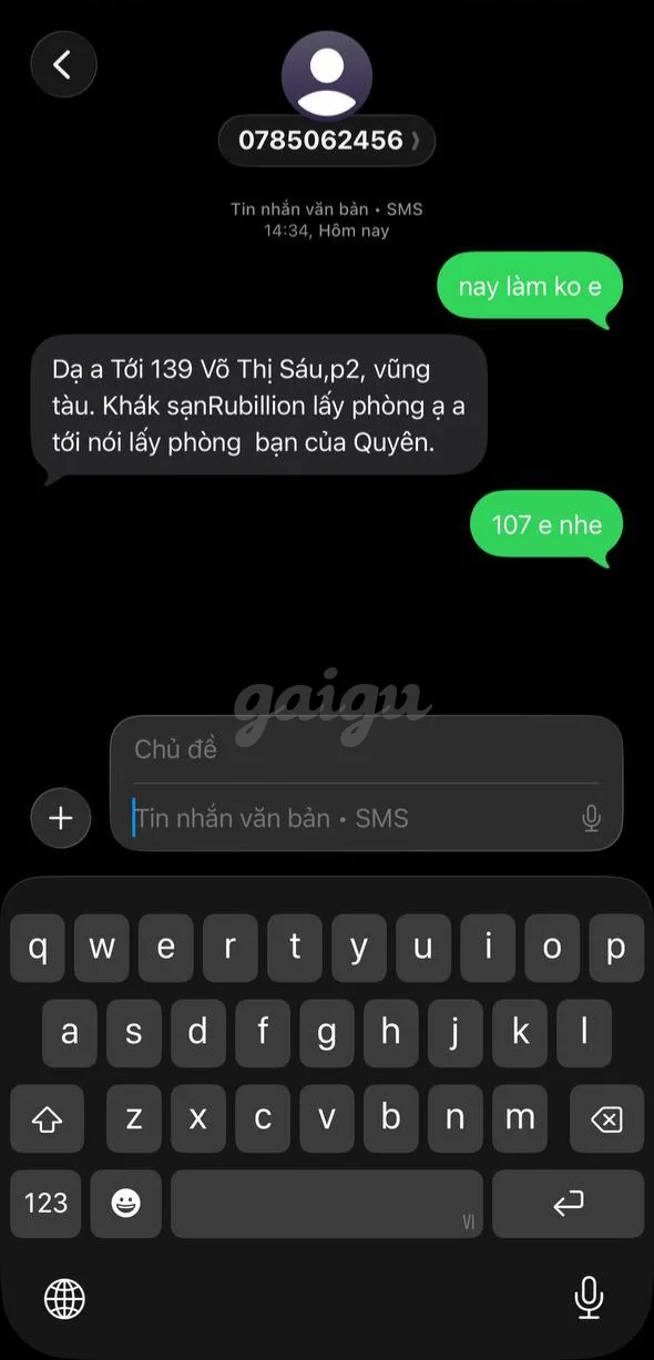 Ảnh đánh giá gái gọi