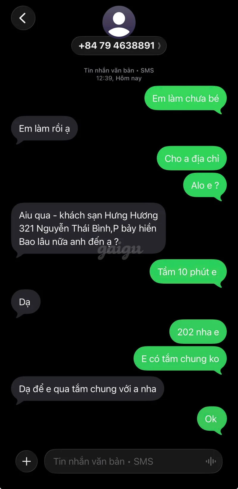 Ảnh đánh giá gái gọi