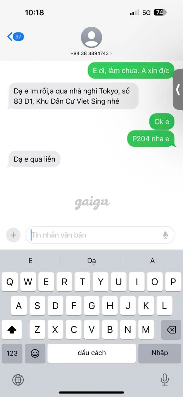Ảnh đánh giá gái gọi