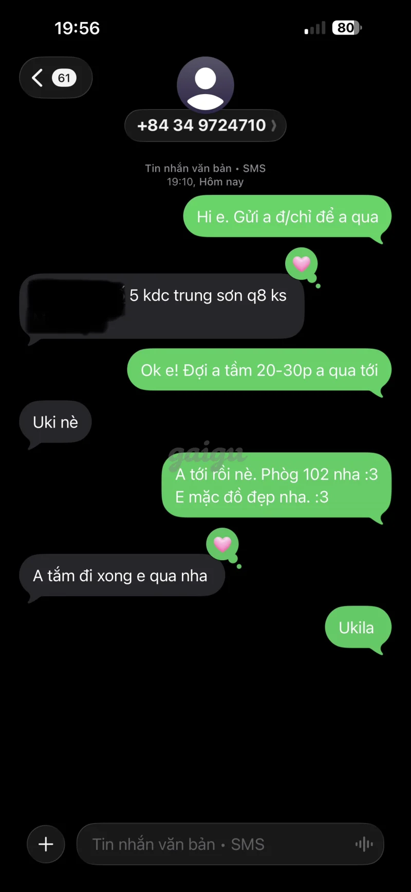 Ảnh đánh giá gái gọi