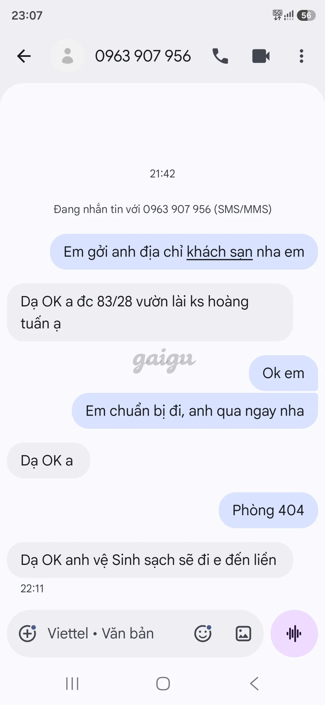 Ảnh đánh giá gái gọi