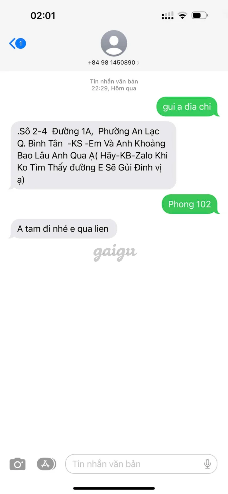 Ảnh đánh giá gái gọi