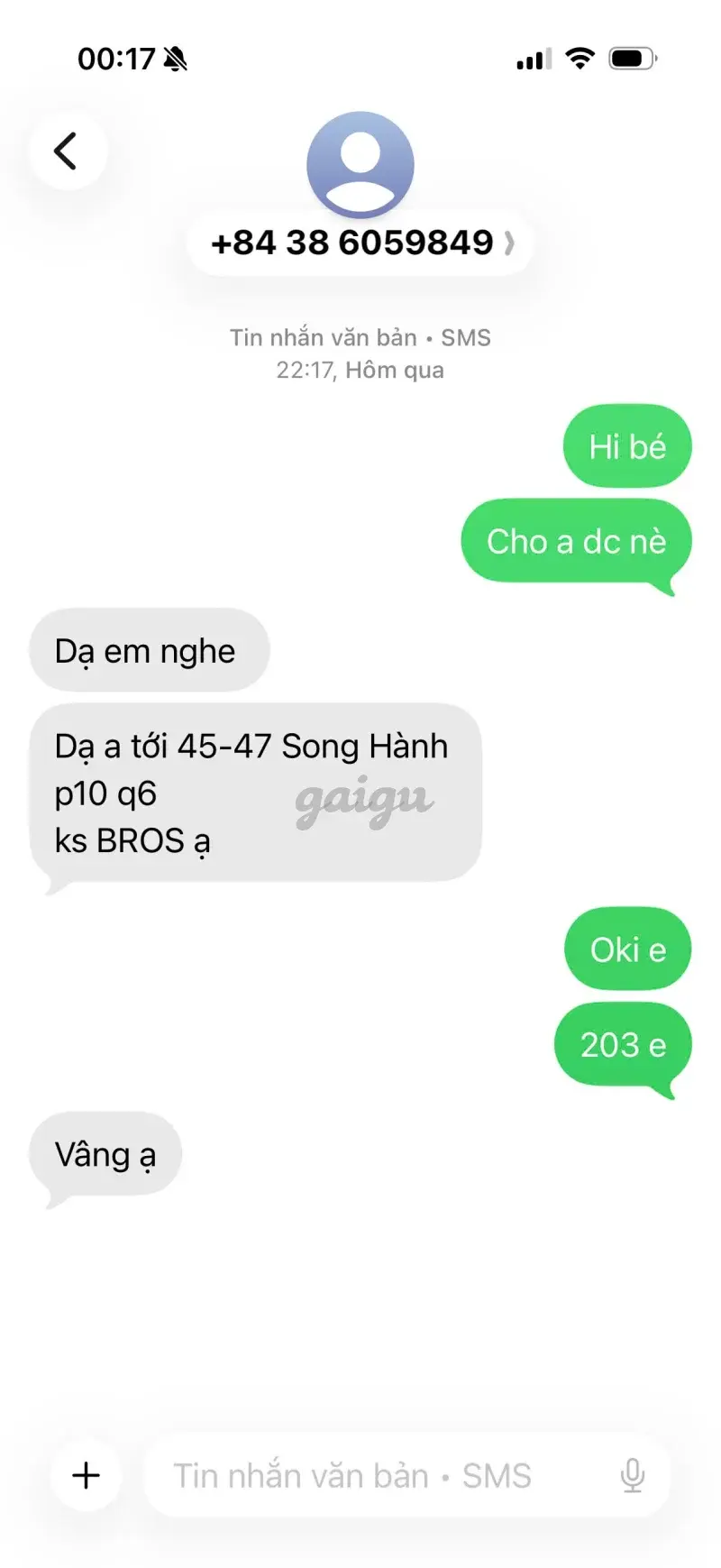 Ảnh đánh giá gái gọi