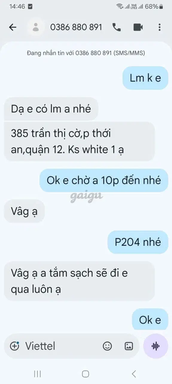 Ảnh đánh giá gái gọi