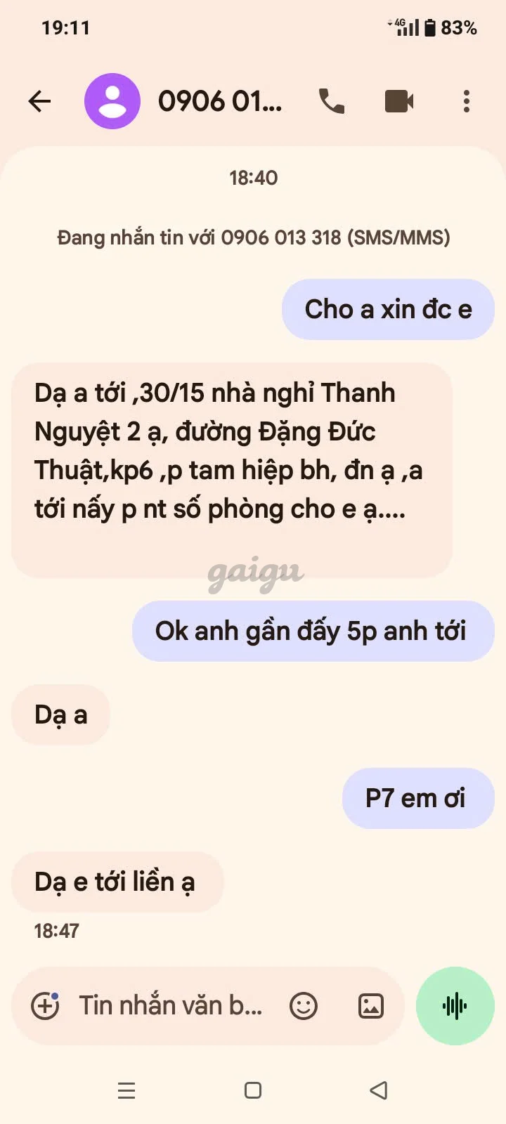 Ảnh đánh giá gái gọi