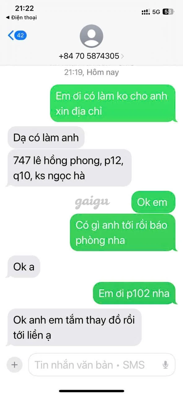 Ảnh đánh giá gái gọi