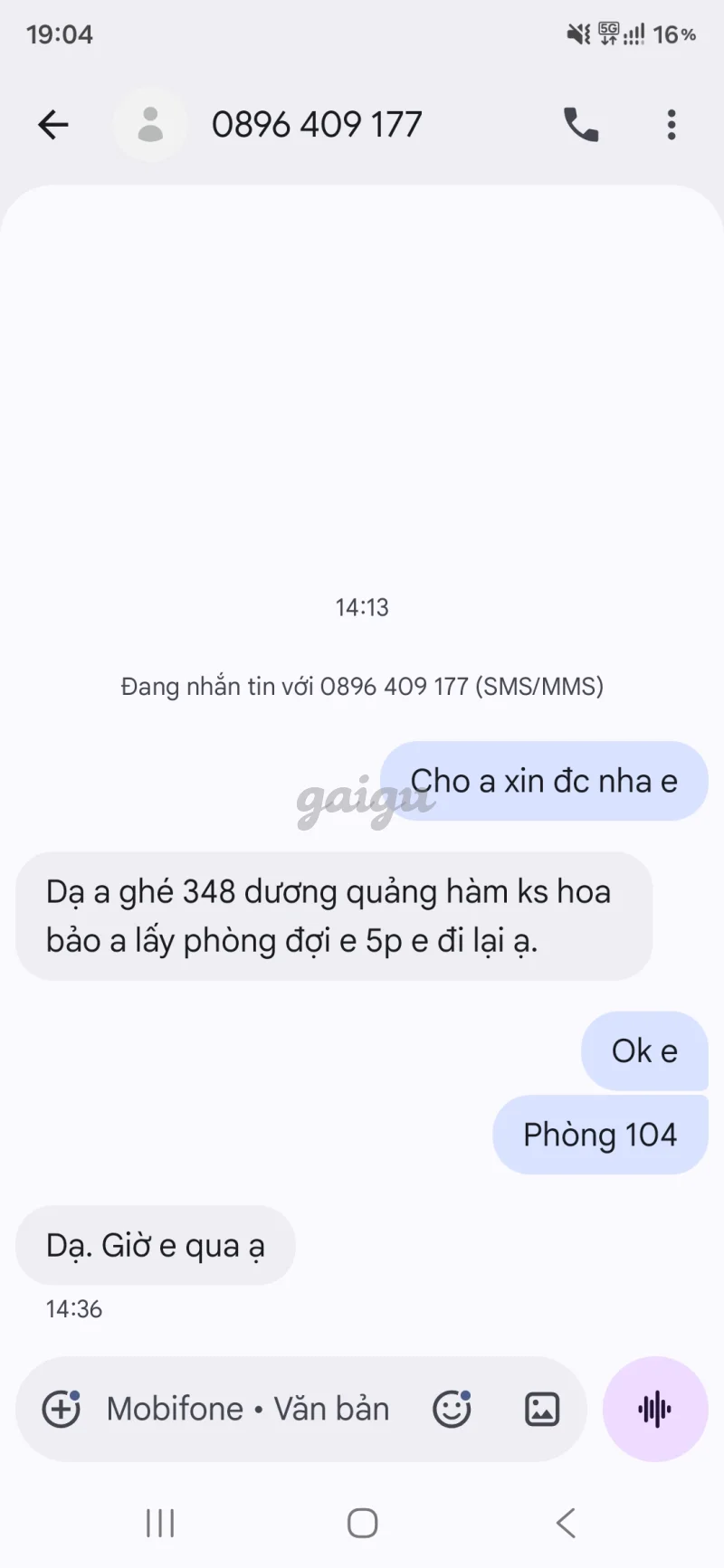 Ảnh đánh giá gái gọi
