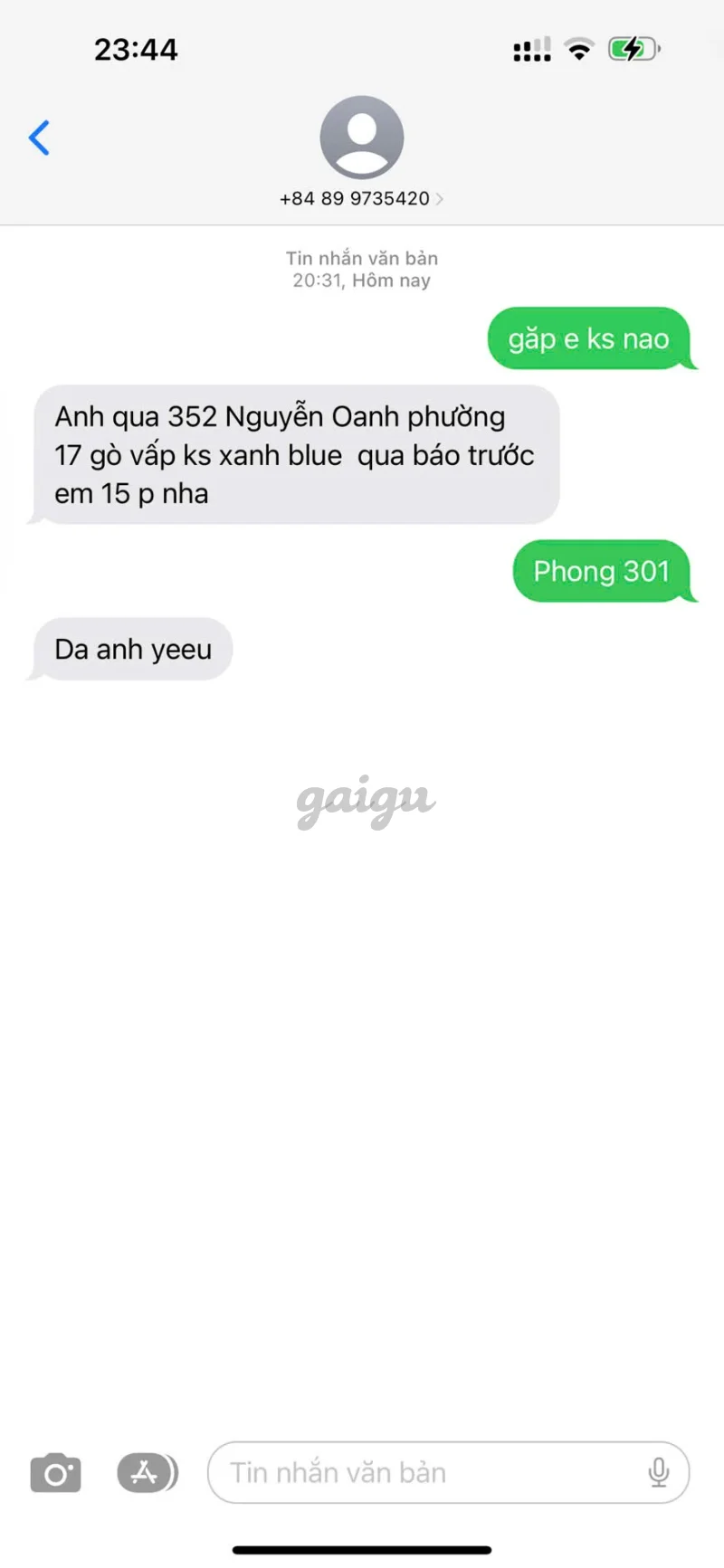 Ảnh đánh giá gái gọi
