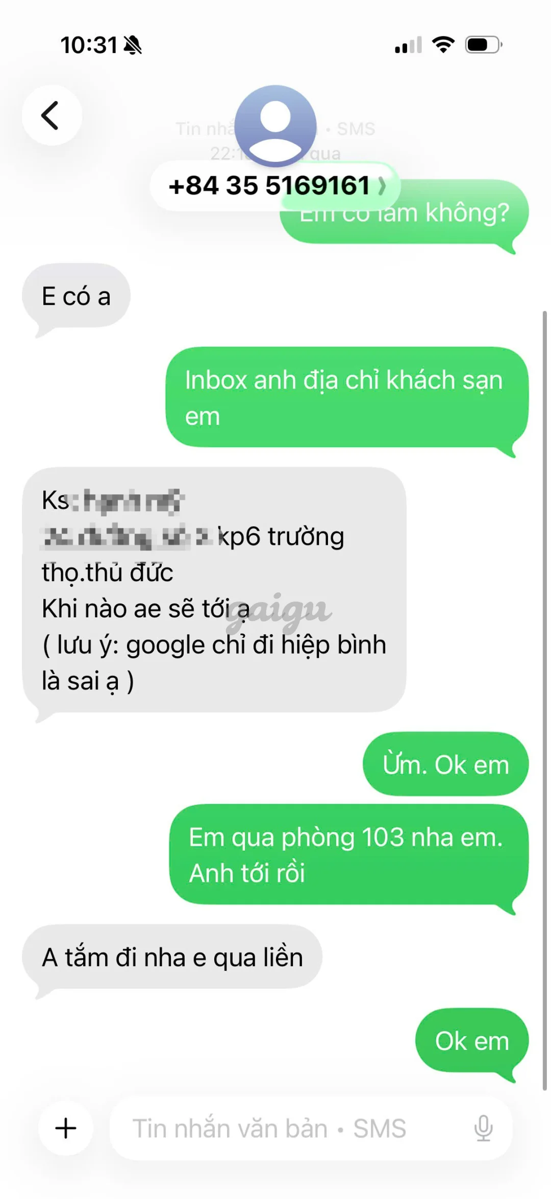 Ảnh đánh giá gái gọi