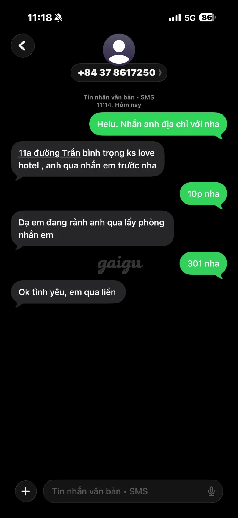 Ảnh đánh giá gái gọi