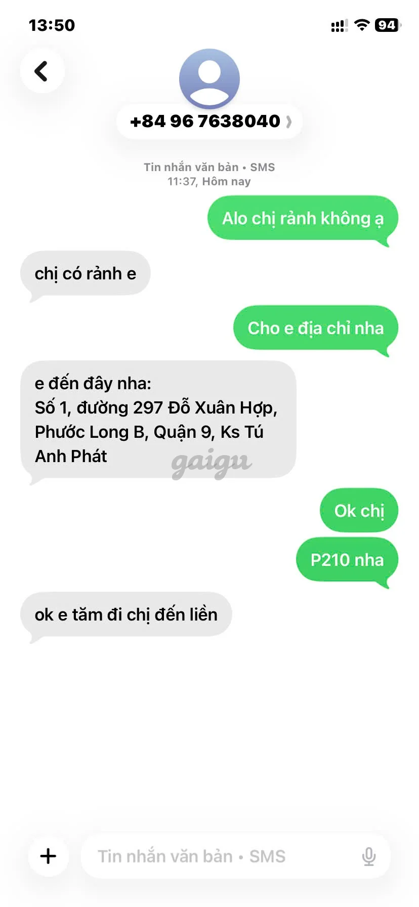 Ảnh đánh giá gái gọi
