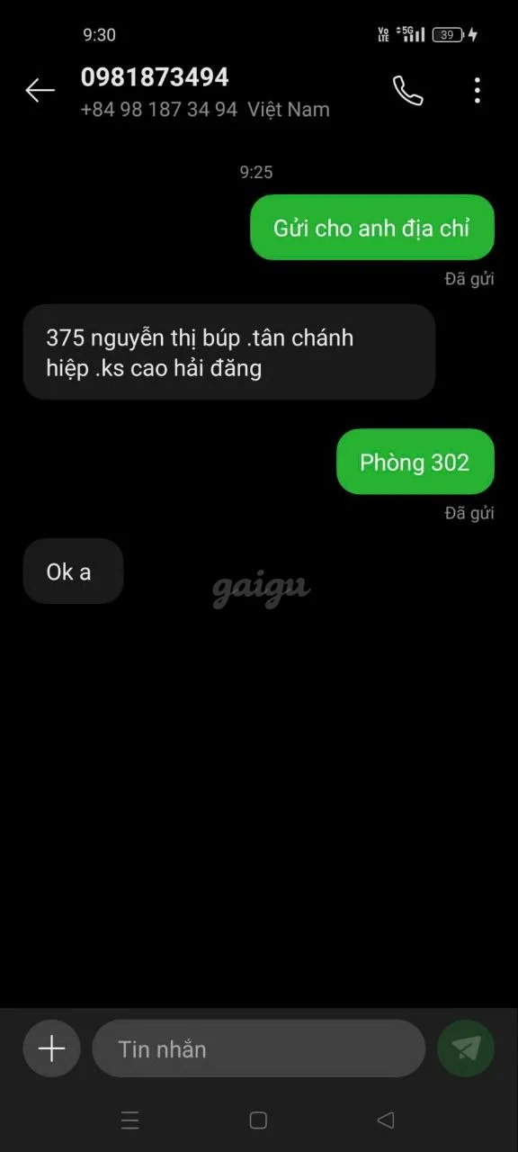 Ảnh đánh giá gái gọi