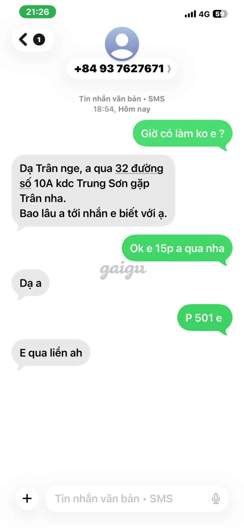 Ảnh đánh giá gái gọi