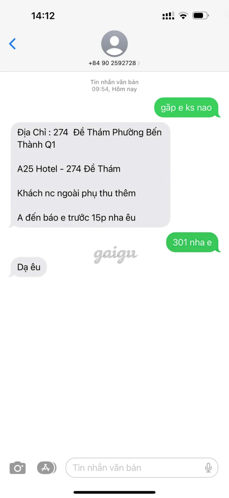 Ảnh đánh giá gái gọi